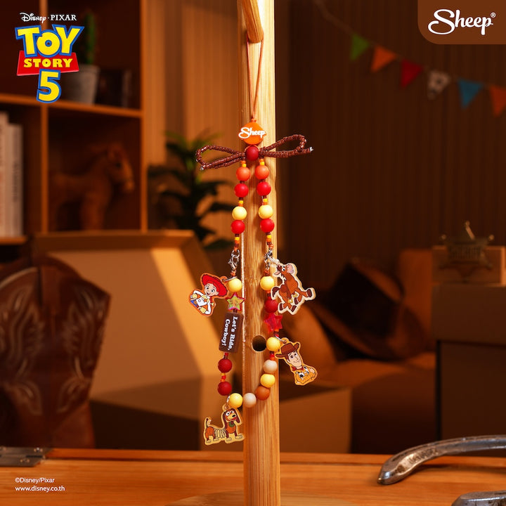 สายห้อย มือถือ Phone Charm Toy Story 5 woody Jessie slinky ของเล่น ลิขสิทธิ์แท้ ดิสนีย์ Disney ของสะสม ทอย สตอรี่ Pixar