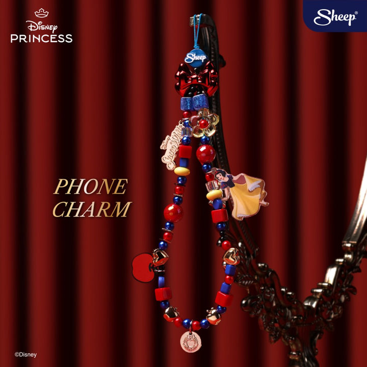 สายคล้องมือถือ Phone Charm สโนว์ไวท์ สินค้าดิสนีย์ ลิขสิทธิ์แท้ Sheep Box Set