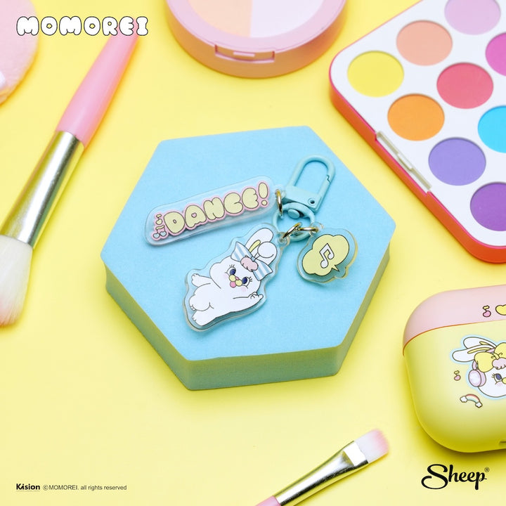 airpods พวงกุญแจ momorei accessories โมโมเรอิ แต่งเคส สีพาสเทล ลิขสิทธิ์แท้