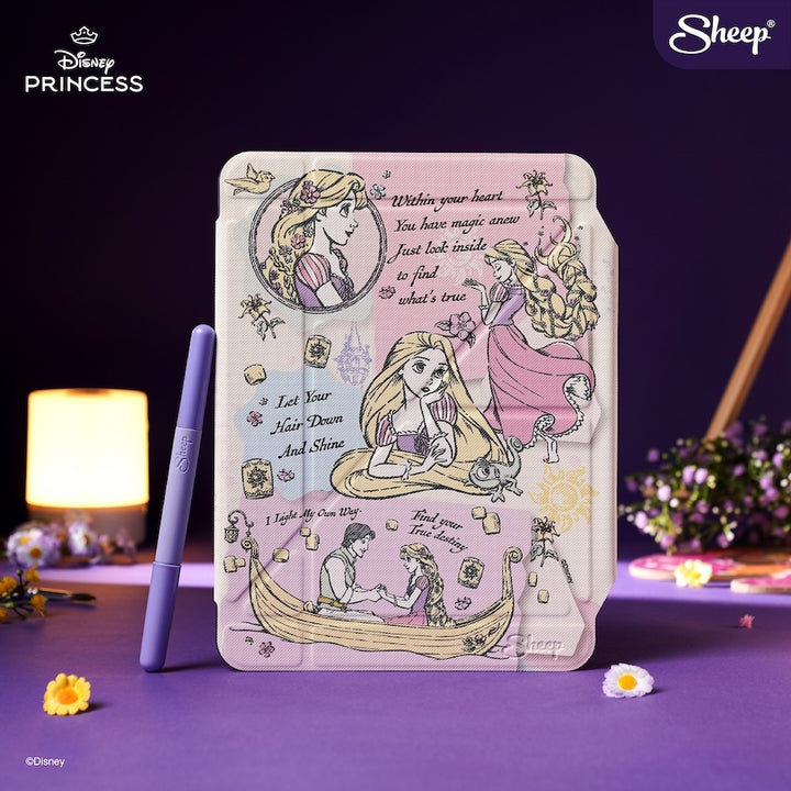 เคสไอแพดดิสนีย์ เคส iPad Pro, เคส iPad Air ของแท้ Disney Rapunzel ราพันเซล