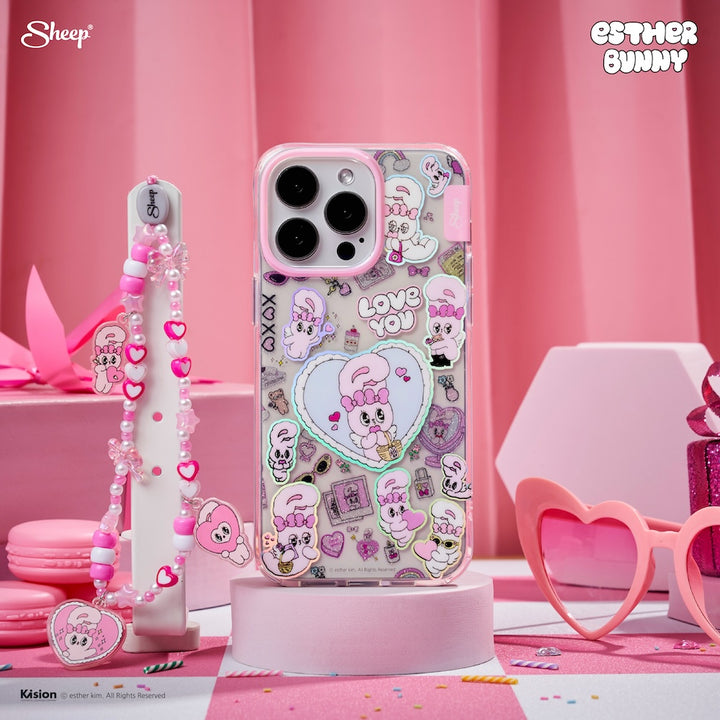 Esther Bunny เคสเอสเธอร์บันนี่ เคสไอโฟน เคสสีชมพู ส่งฟรี esther case
