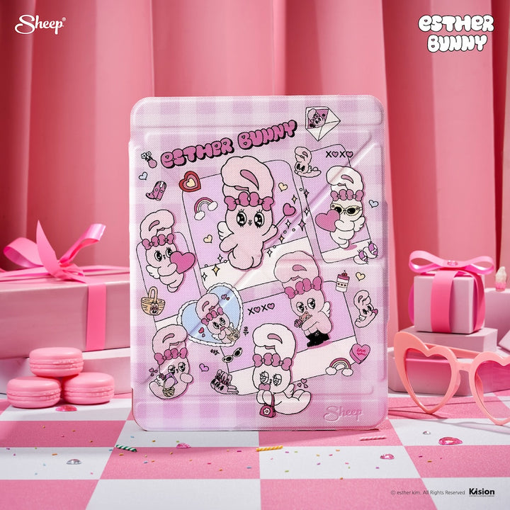 เคสเอสเธอร์บันนี่ เคสไอแพดน่ารัก เคสไอแพดสีชมพู esther bunny ipad