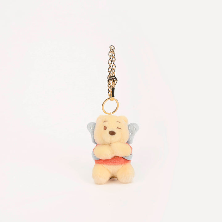 พวงกุญแจ ตุ๊กตา หมีพูห์ มีปีก disney keychain winnie the pooh ลิขสิทธิ์แท้