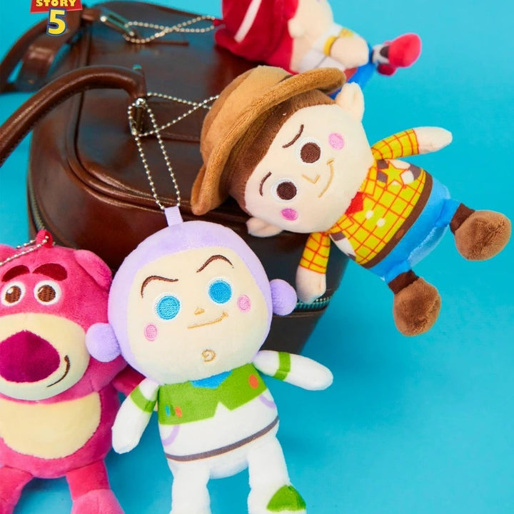 disney toy story 5 keychain พวงกุญแจ ตุ๊กตา take toys ลิขสิทธิ์แท้ disney pixar