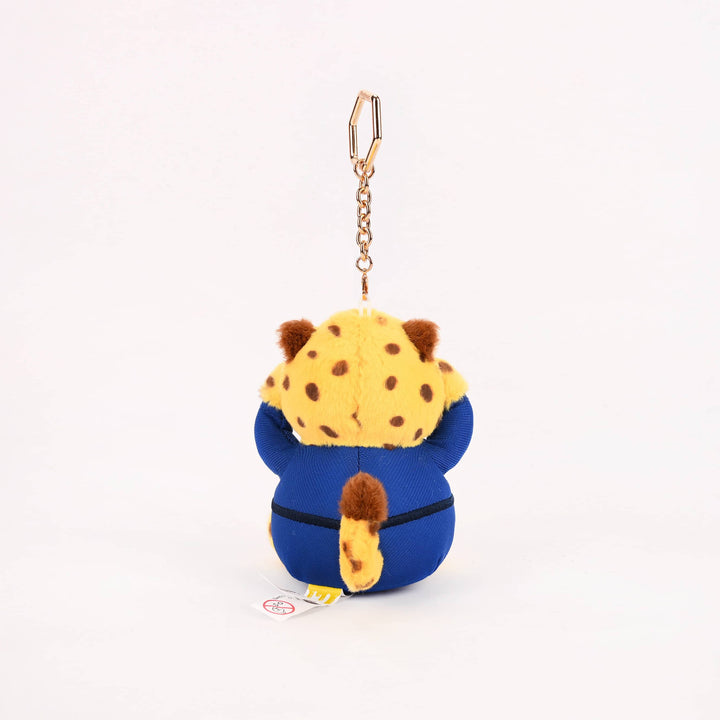 disney zootopia keychain พวงกุญแจ ตุ๊กตา officer clawhauser เสือชีตาห์ ซูโทเปีย