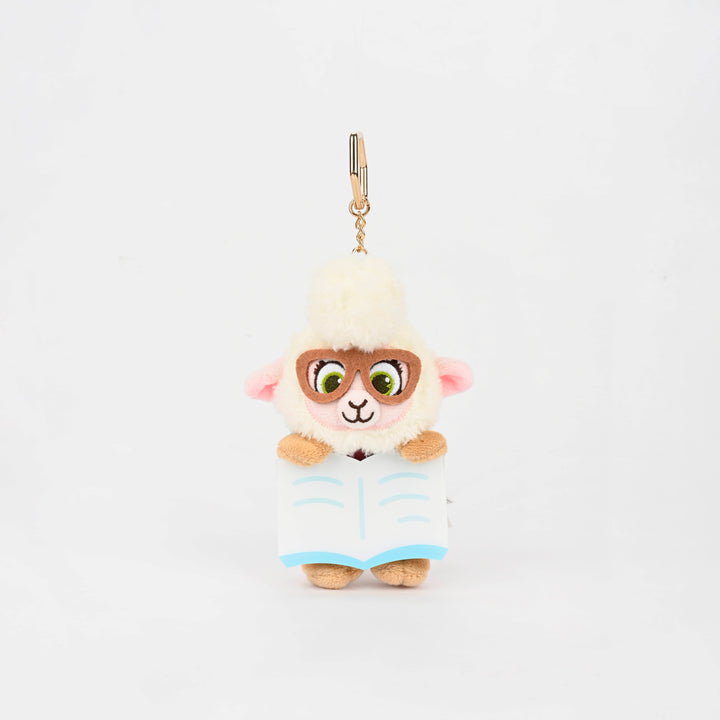 กล่องสุ่ม ดิสนีย์ zootopia disney พวงกุญแจ ตุ๊กตา bellwether ซูโทเปีย blind box ถือหนังสือ แกะ ลิขสิทธิ์แท้