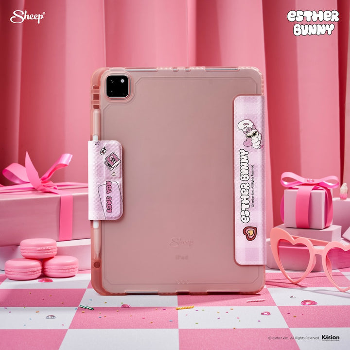 esther bunny ipad เคสไอแพดน่ารัก ipad case เคสไอแพดสีชมพู