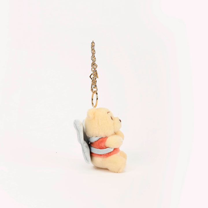 disney keychain winnie the pooh พวงกุญแจ ห้อยกระเป๋า หมีพูห์ มีปีก ดิสนีย์