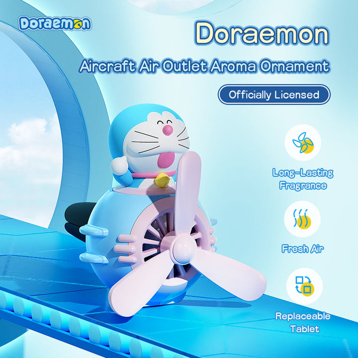 Rock Doraemon น้ำหอม ดับกลิ่น รถยนต์ โดเรม่อน Aircraft Diffuser