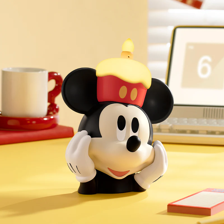 martube mickey mouse lamp โคมไฟ มิกกี้ เมาส์ ดิสนีย์ ตั้งโต๊ะ ของขวัญ สั่งด้วยเสียง เค้ก วันเกิด birthday disney