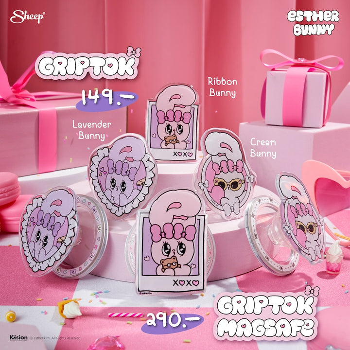 ที่ตั้งโทรศัพท์ ที่แปะโทรศัพท์ ลายเอสเธอร์ บันนี่ Griptok Esther bunny