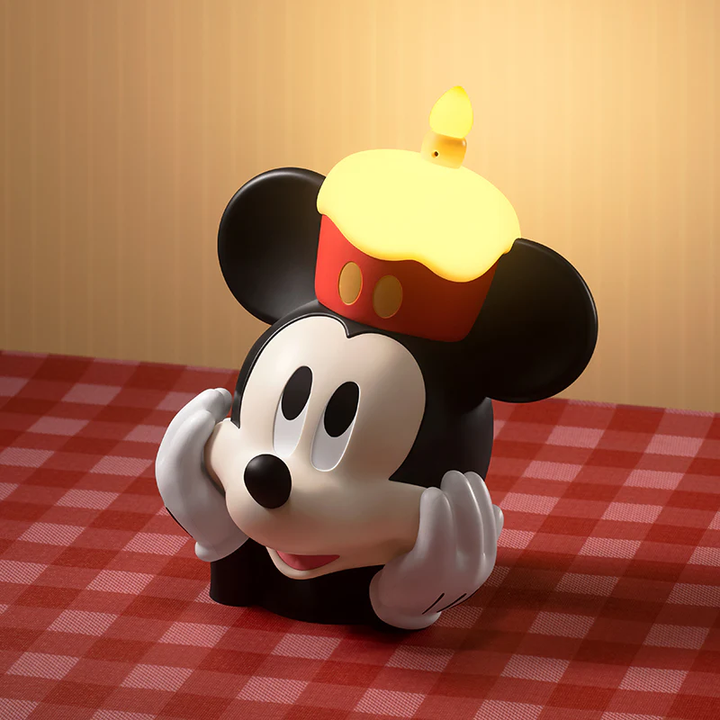 martube disney ของขวัญ โคมไฟ สั่งด้วยเสียง ตั้งโต๊ะ mickey mouse lamp มิกกี้ เมาส์ วันเกิด เค้ก birthday ดิสนีย์