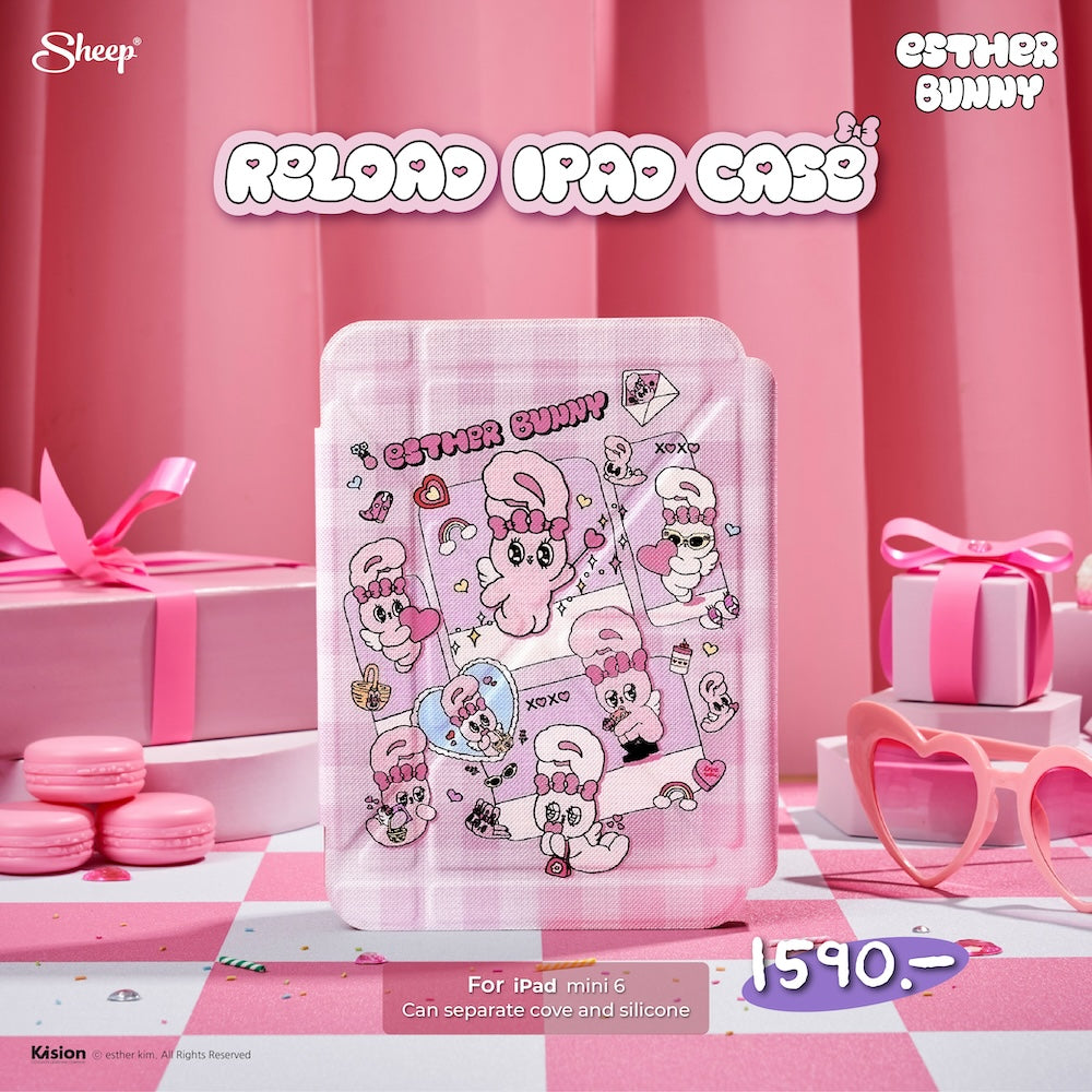 Reload case เคสไอแพด เคสถอดปกได้ พับได้ทั้งแนวตั้งและแนวนอน