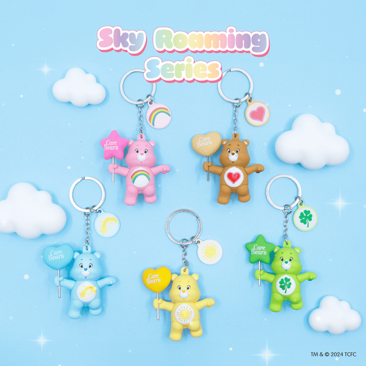 พวงกุญแจ Care Bear ตัวใหญ่ 10 สี Lucky Bear, Cheer Bear, Grumpy Bear