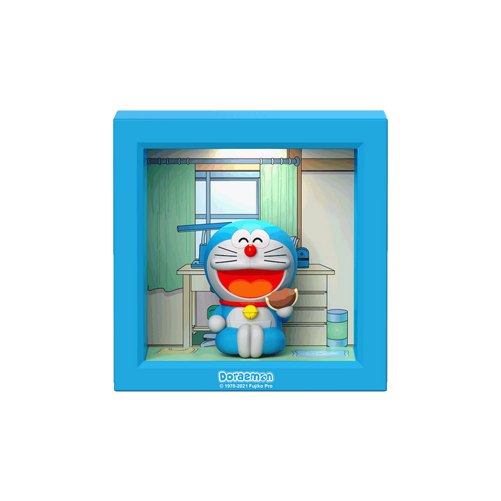 ไอเทม โดราเอม่อน สีฟ้า โคมไฟ ตั้งโต๊ะ โดเรม่อน Rock Doraemon แบตอึด