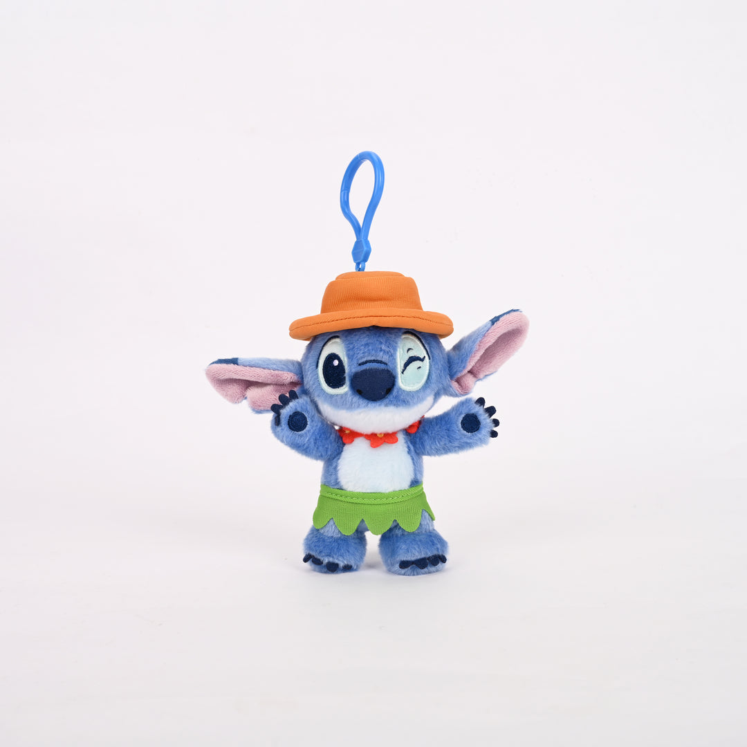 พวงกุญแจ Stitch เต้น Aloha Disney Keychain ตุ๊กตา สติทช์ ลิขสิทธิ์แท้ ดิสนีย์ ห้อยกระเป๋า