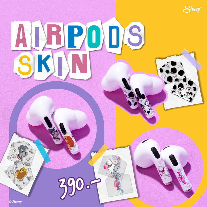 sticker disney Air Pods  airpod wrap sticker ติดหูฟังกันรอย หูฟังไร้สาย