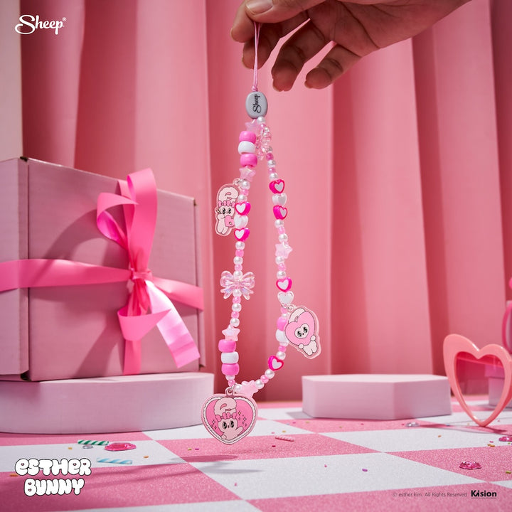 เอสเธอร์บันนี่ Charm พวงกุญแจ สายคล้องโทรศัพท์มือถือ ของน่ารัก