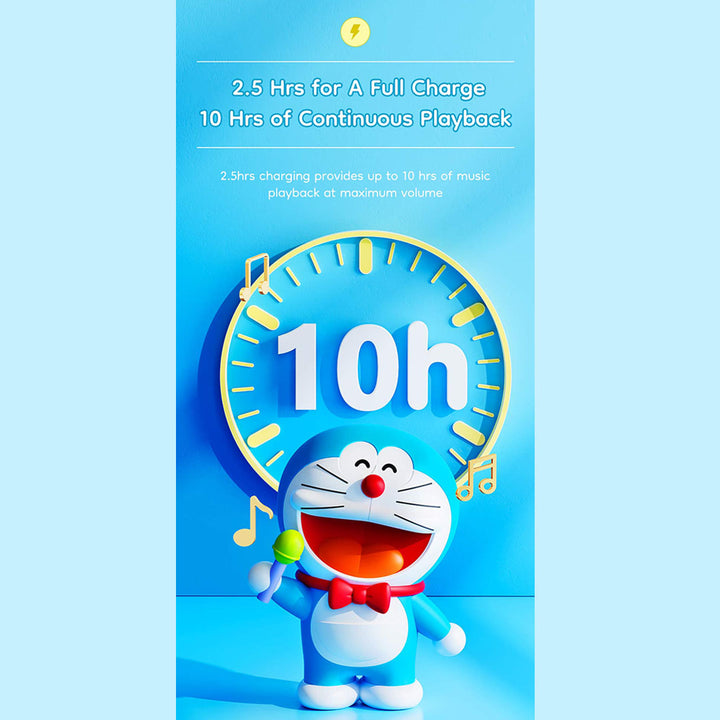 โดราเอม่อน ลำโพง บลูทูธ โดเรม่อน แบตอึด ชาร์จไว Rock Doraemon
