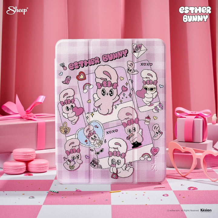 esther bunny license esther case เคสไอแพดสีชมพู ipad case ของน่ารัก