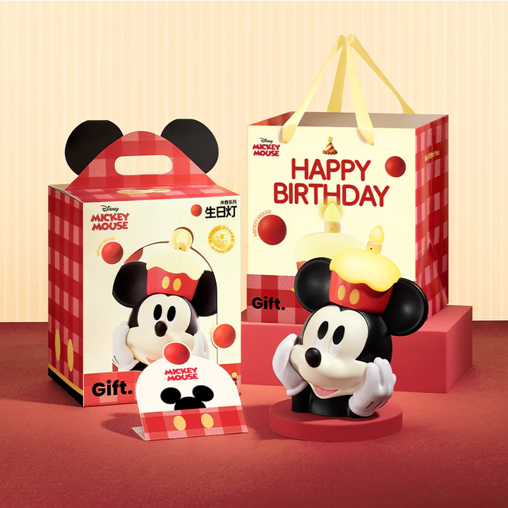 martube mickey mouse disney lamp โคมไฟ สั่งด้วยเสียง ของขวัญ มิกกี้ เมาส์ ตั้งโต๊ะ เค้ก วันเกิด birthday