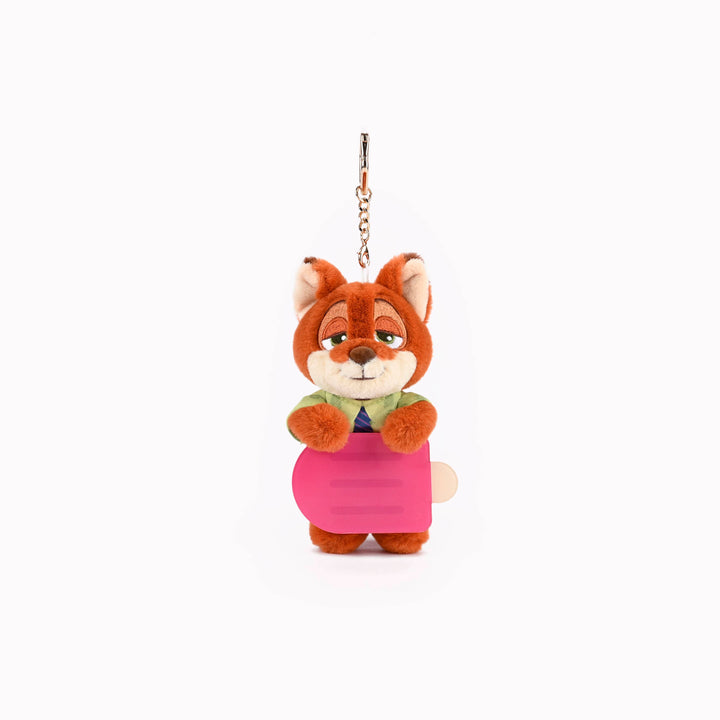 blind box zootopia disney nick wilde นิค จิ้งจอก ดิสนีย์ กล่องสุ่ม พวงกุญแจ ตุ๊กตา ถือไอติม ไอศครีม ซูโทเปีย ลิขสิทธิ์แท้