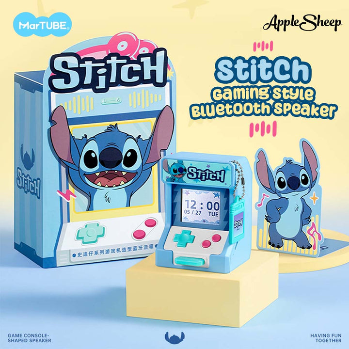ลำโพง บลูทูธ stitch disney bluetooth speaker สติทช์ ดิสนีย์ martube ไร้สาย ของเล่น คอนโซลเกม