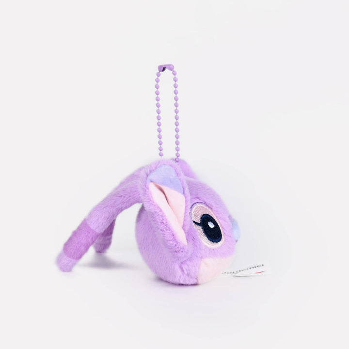 พวงกุญแจ ตุ๊กตา แองเจิล สติทช์ ดิสนีย์ ห้อยกระเป๋า ลิขสิทธิ์แท้ Disney Angle Keychain Stitch