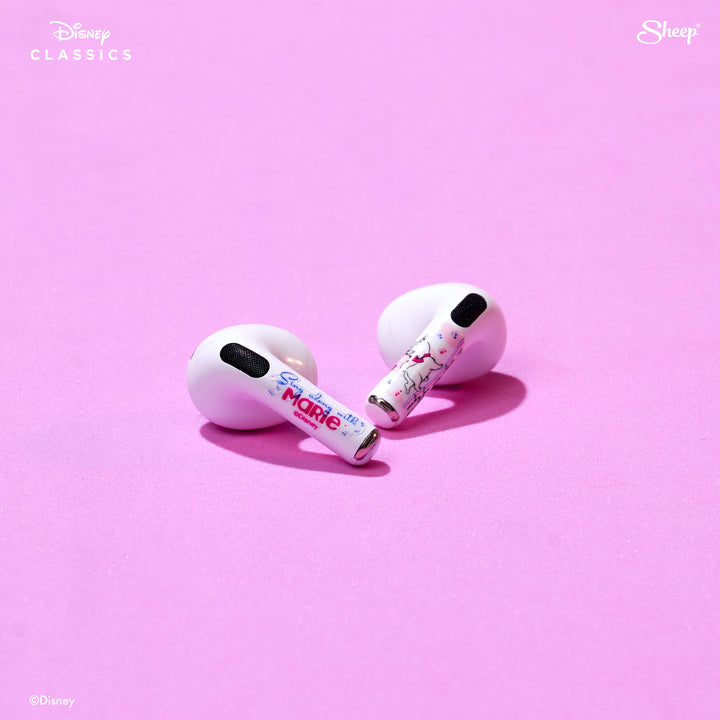 สติกเกอร์ติดหูฟัง Airpods Wrap ดิสนีย์ Disney Marie sticker disney