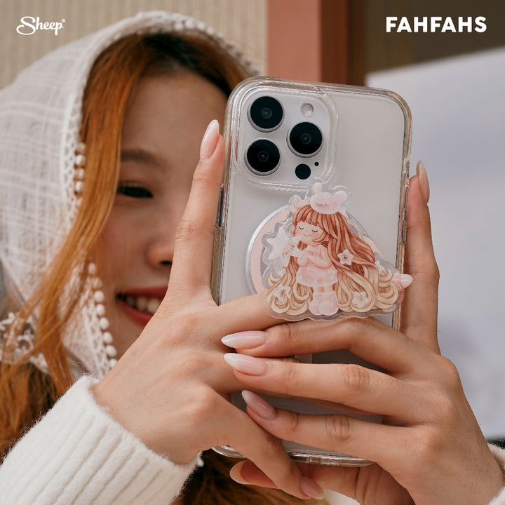 ที่ตั้งโทรศัพท์น่ารัก เคสไอโฟนฟะฟ้า Sheepทีมไทย cute griptok FahFahs