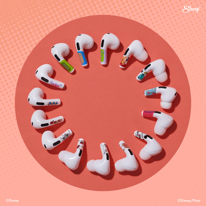 sticker disney  ติดสติ๊กเกอร์หูฟัง  airpod wrap sticker หูฟังไร้สาย Air Pods