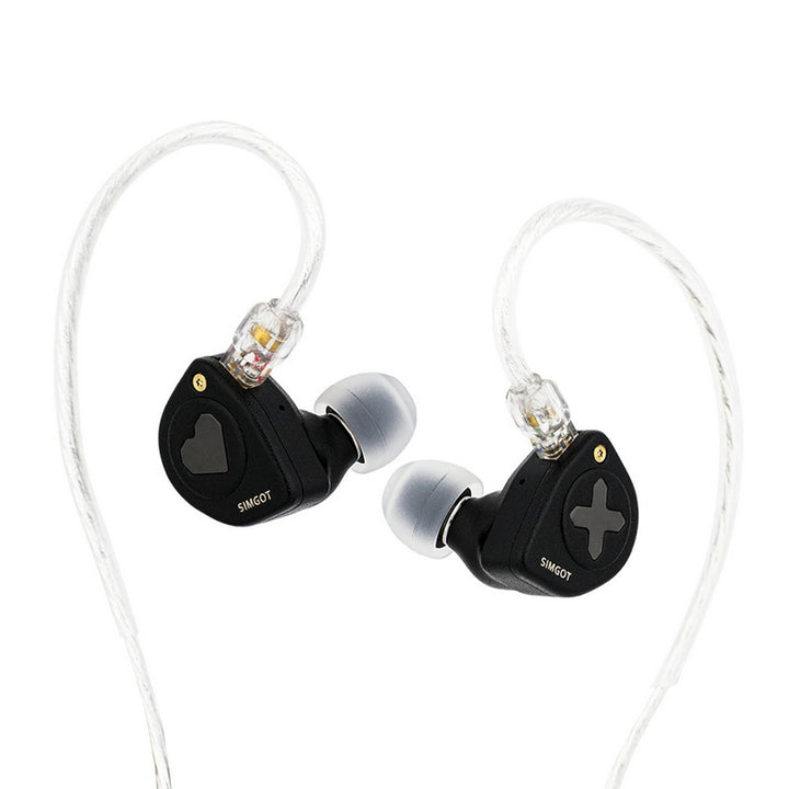 simgot หูฟัง iems type-c สีดำ อินเอียร์ 3 ไดรเวอร์ inear เสียงดี เบสแน่น ชิป DAC
