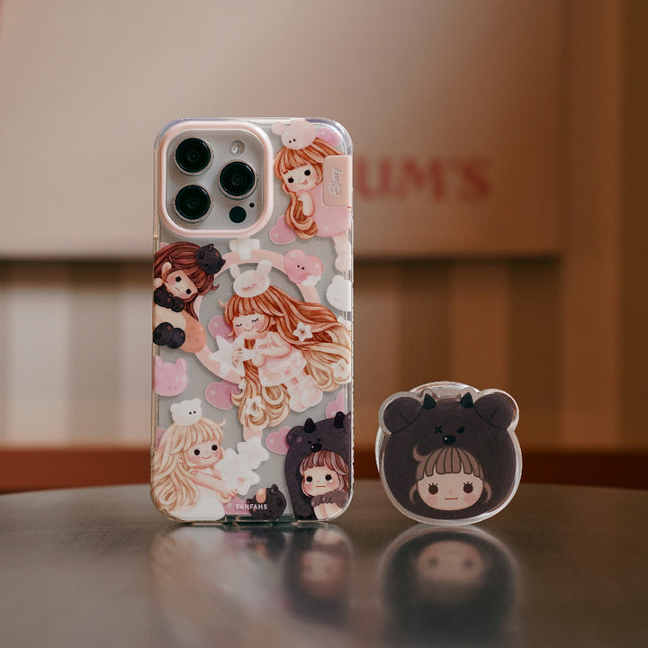 FAHFAHSWORLD FahFahs iPhone เคสไอโฟนพาสเทล เคสไอโฟนมีของแถม