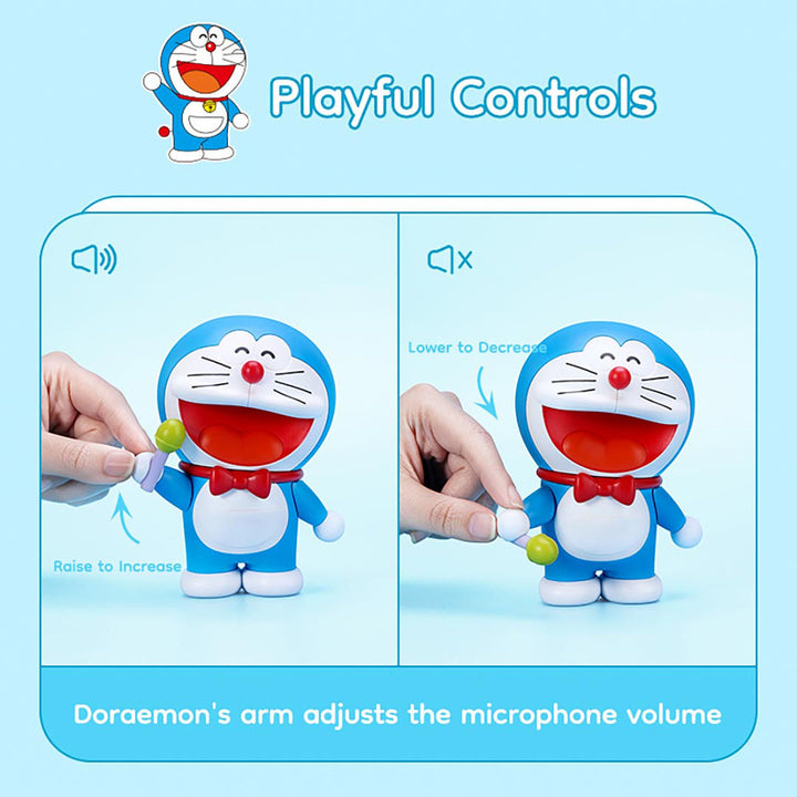 Rock Doraemon ลำโพง บลูทูธ  โดเรม่อน พกพา ขนาด เล็ก ชาร์จเร็ว