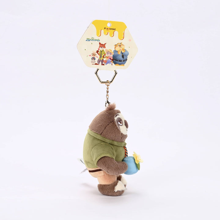 zootopia Keychain พวงกุญแจ ตุ๊กตา ดิสนีย์ ซูโทเปีย disney flash สลอธ