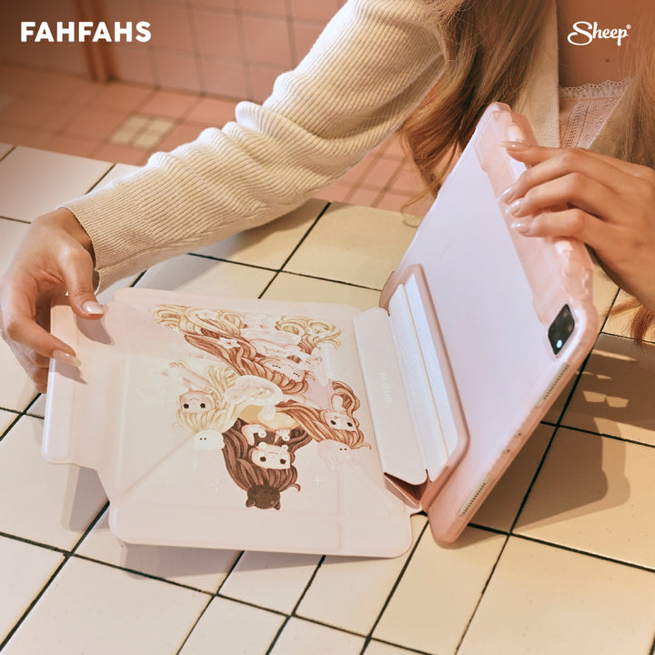 iPadcase FahFahs เคสไอแพดแถมปากกา FAHFAHSWORLD Sheepทีมไทย
