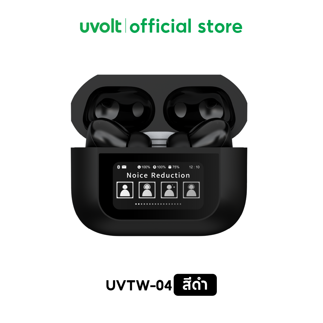 หูฟัง iPhone หูฟัง Android หูฟังพกพาง่าย Uvolt หูฟังเสียงดี หูฟังมีเคส หูฟัง Type-C