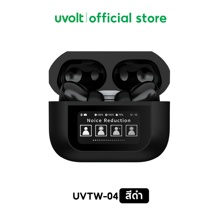 หูฟัง iPhone หูฟัง Android หูฟังพกพาง่าย Uvolt หูฟังเสียงดี หูฟังมีเคส หูฟัง Type-C