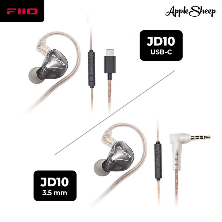 หูฟังอินเอียร์ FiiO JD10 Type-C หูฟังมีสาย ของแท้ รูปที่ 3