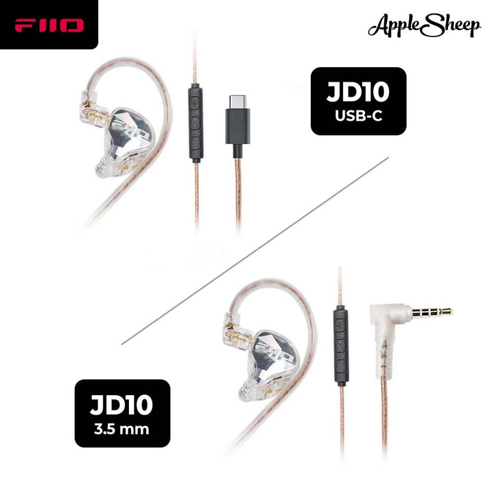 หูฟังอินเอียร์ FiiO JD10 Type-C หูฟังมีสาย ของแท้ รูปที่ 4